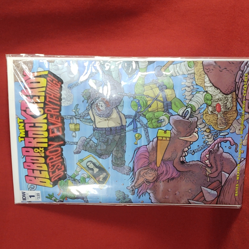 IDW Bepob & Rocksteady Destroy Everything #1